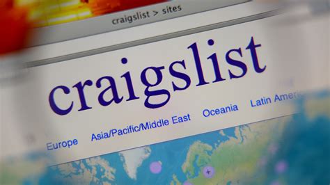 Craigslist Ends Personal Ads Amid Anti Sex Trafficking Legislation