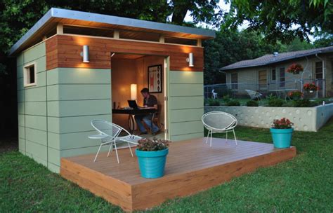 Backyard Offices 8 Modern Prefab Sheds Apartment Therapy
