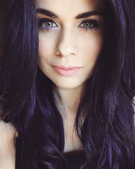 Since these kinds of hair dyes are completely filled with dangerous chemicals, it is always better to avoid them as much as possible. Pravana blue and violet hair color. (With images) | Violet ...