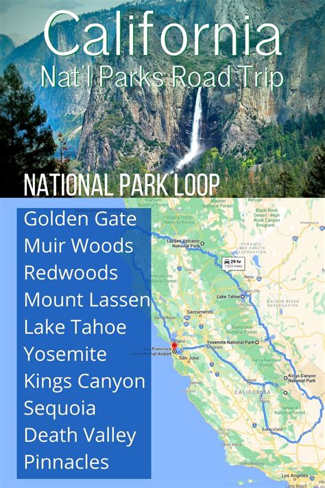 California Natl Parks Road Trip Pin 2 2 Travel Dads