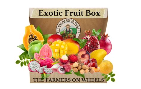 Exotictropical Fruit Box Delivery Order Exotic Fruits Online The