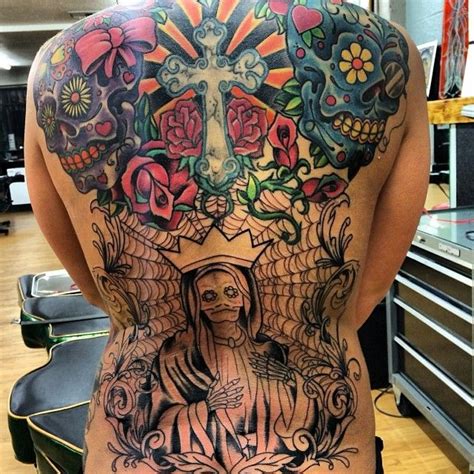 Cleen Rock One Back Piece Ink Master Polynesian Tattoo Tattoos