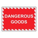 Danger Hazardous Materials Safety Signs From Compliancesigns Com