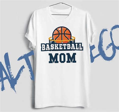 Basketball Mom Shirt Basketball Moms Basketball Mom Tshirt Etsy Basketball Mom Shirts