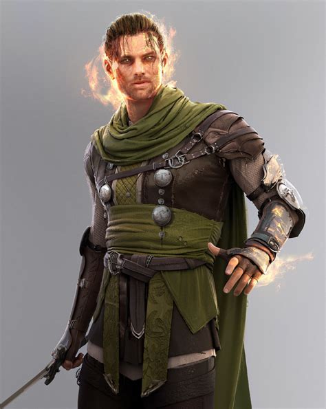 Artstation Leather Armor Matthias De Muylder Fantasy Character
