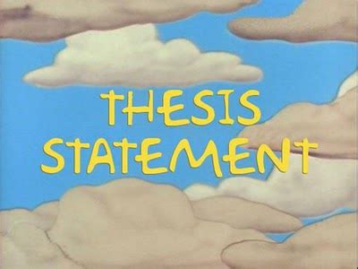 It may not be simple to convey the idea of the whole essay in one or a couple of sentences. Welcome to BEL 311: January 2013