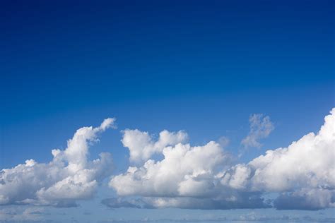 Image Of Fluffy Cumulus Clouds Freebiephotography