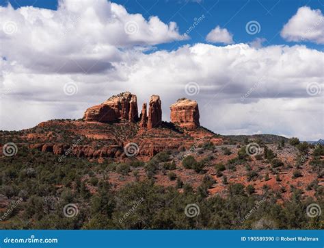 Cathedral Rock Is Located Within Coconino National Forest Arizona