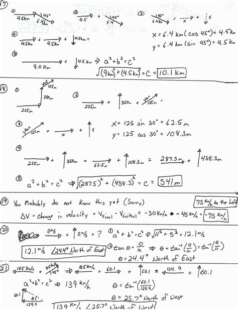 Https://tommynaija.com/worksheet/vectors Physics Worksheet Answers