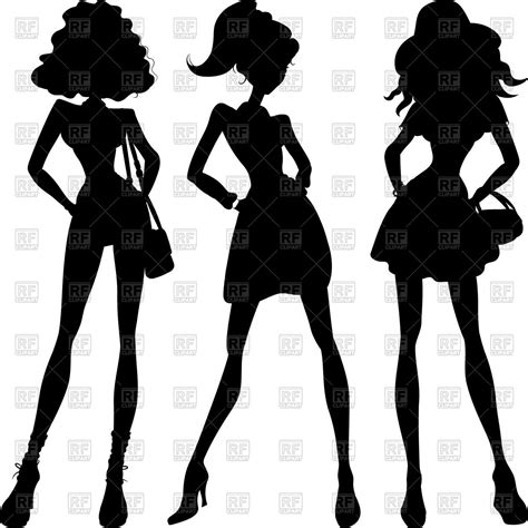 Girl Silhouette Vector At Collection Of Girl Silhouette Vector Free For