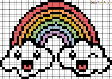 Pixel Art Licorne Arc En Ciel 31 Idées Et Designs Pour Vous Inspirer