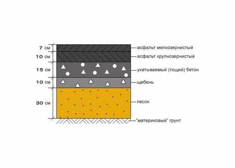 Пирог асфальта: состав и технология укладки | ТРАНСКОМ Картинка - Пирог асфальта: состав и технология укладки | ТРАНСКОМ