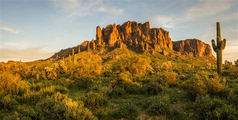 History And Sights Of Arizonas Superstition Mountains Via