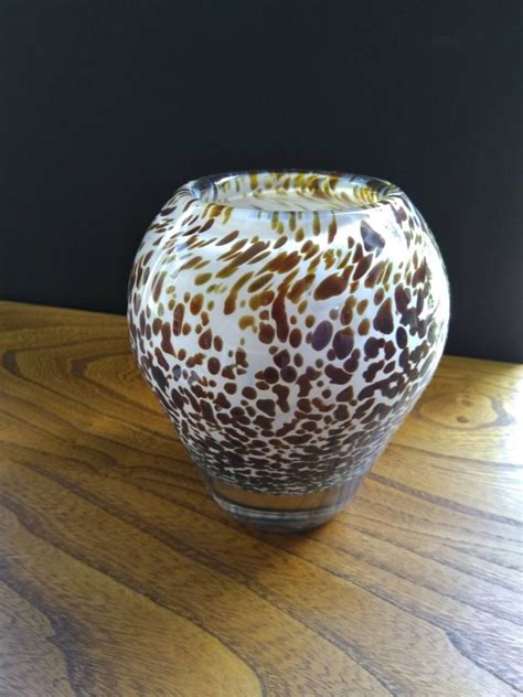 Wedgwood Art Glass Vase By Ronald Stennett Willson S Etsy Uk
