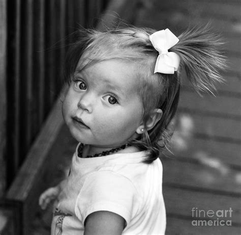 Ponytailed Girl Photograph By Leslie Gatson Mudd