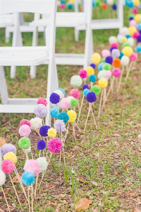 50 Prettiest Pom Poms Decor Ideas For Your Wedding Page 8 Of 10 Hi