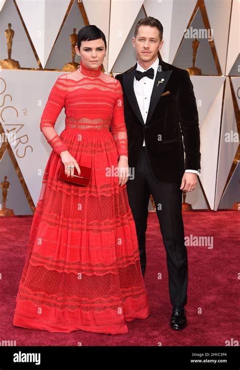 Ginnifer Goodwin Josh Dallas At The 89th Academy Awards Held At The