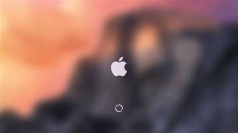 Mac Os X Yosemite Boot Screen Concept Youtube