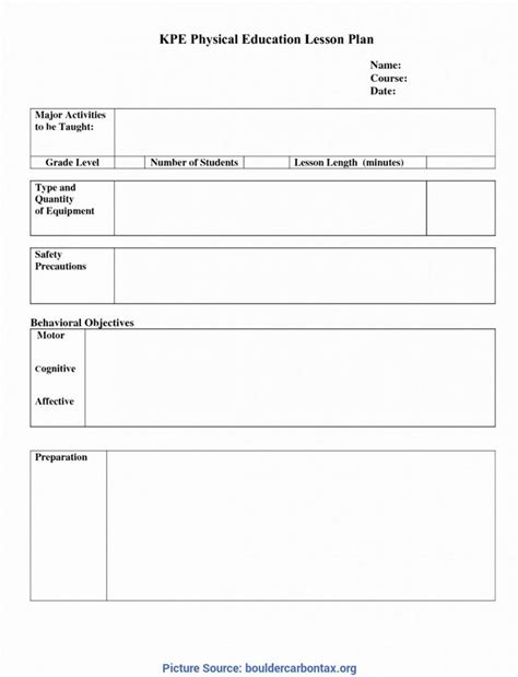 Madeline Hunter Lesson Plan Template Doc Pdf Word Free Intended For