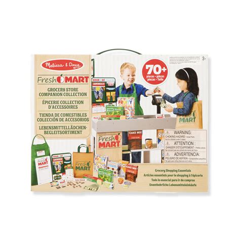Melissa And Doug Fresh Mart Grocery Store Companion Set Styles May