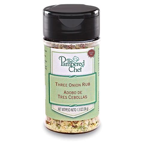 Three Onion Rub Pampered Chef Appetizers Easy Chef