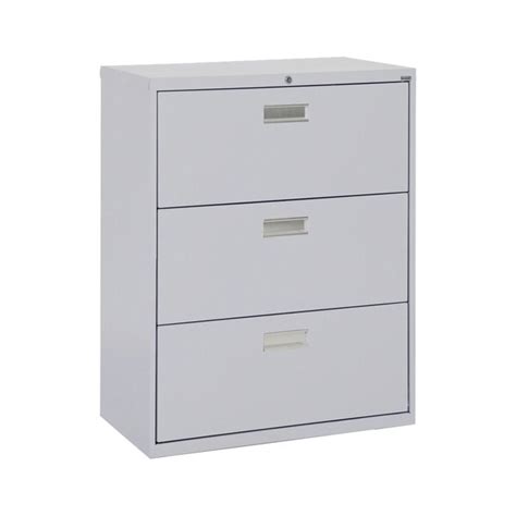 By ensuring that only one drawer is accessible at any one time prevents the cabinet from tipping forward. Sandusky 3-Drawer Lateral Filing Cabinet & Reviews | Wayfair