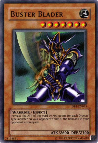 Yu Gi Oh Card Review Buster Blader Awesome Card Games