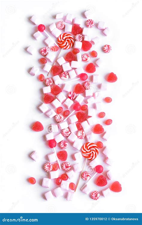 Pink Sweets Background Stock Photo Image Of Fluffy 135970012