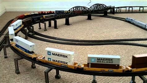 V75 Athearn And Bachmann Trains On Power Loc And Ez Track Youtube