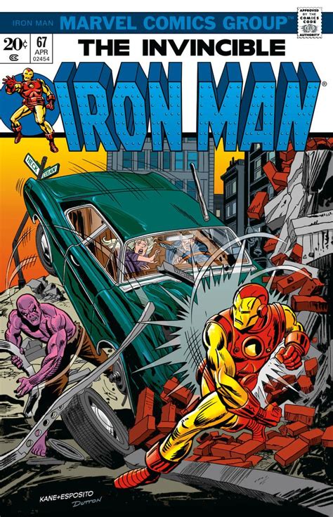 Iron Man No 67 Cover By Gil Kane And Mike Esposito Iron Man Comic