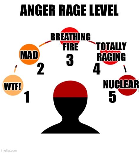 Anger Rage Level Choice Imgflip