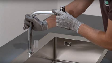 Guide Easy Installation Of A Kitchen Sink And Tap Hansgrohe Au