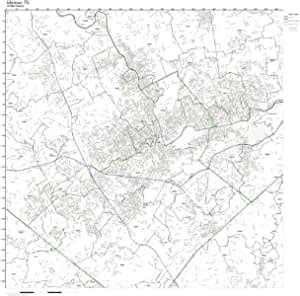 Allentown PA Zip Code Map Laminated Amazon Ca Office Products