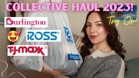 Ross Tj Maxx And Burlington Haul 2023 Collective Haul 2023 And Clothing