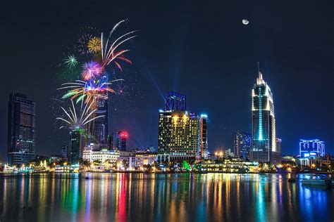 Vietnam shares borders with three neighboring countries. Vietnam Bans Tet Fireworks to Spend Money on Poor ...
