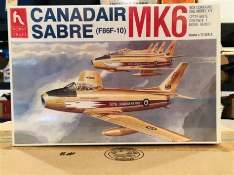 Hobbycraft Canadair Sabre F86f 10 Mk6 Airplane Plastic Model Kit For