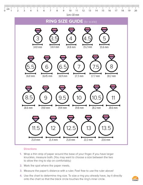 How To Find Your Ring Size Use This Paper Measuring Method