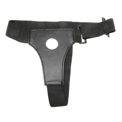 Adjustable Wearable Strap On Pants Dildo Penis Panties With Strapon Black Leather Erotic Toys