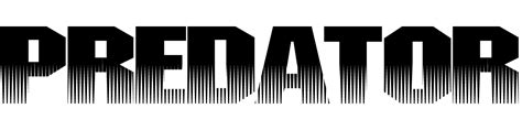 Name predator png,vector predator movie logo. Predator font download - Famous Fonts