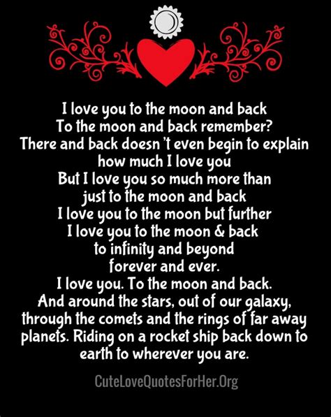 Love you to the stars and back (2017) movies123: I Love You to the Moon and Back Quotes & Poems