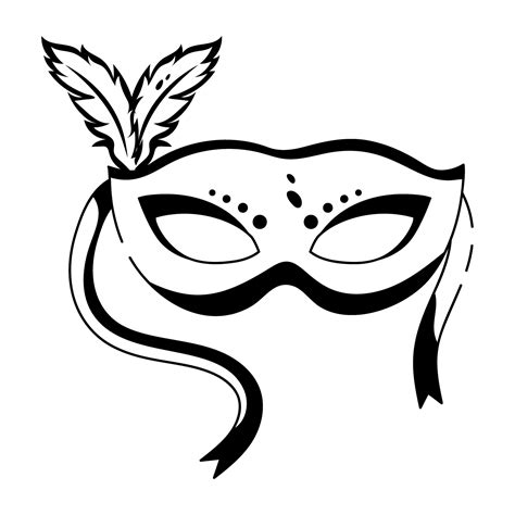 Trendy Masquerade Mask 32355797 Vector Art At Vecteezy