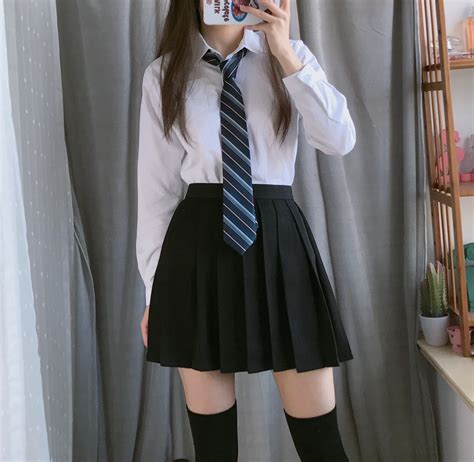 2019 Summer Style Women Students Suit Skirt Japanese Jk Cosplay Cute