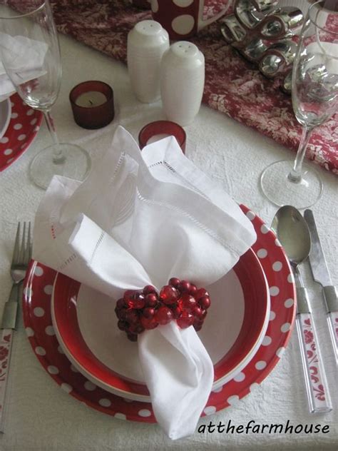 Tablescapes Napkin Rings Valentines Day Napkins Tableware Ideas