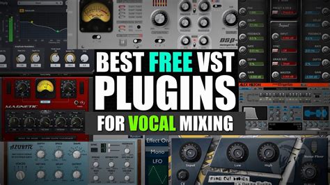 Top 5 Best Free Vst Plugins For Vocals Best Free Plugins For Mixing