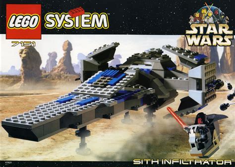 Sith Infiltrator Lego Star Wars 1999 Basic Sets 7151