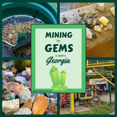 Gem Mining Attractions In North Georgia Ga Mountains Guide