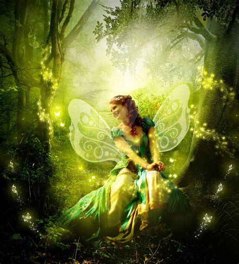 Fairies Of The Forest Magical Creatures Fan Art Fanpop