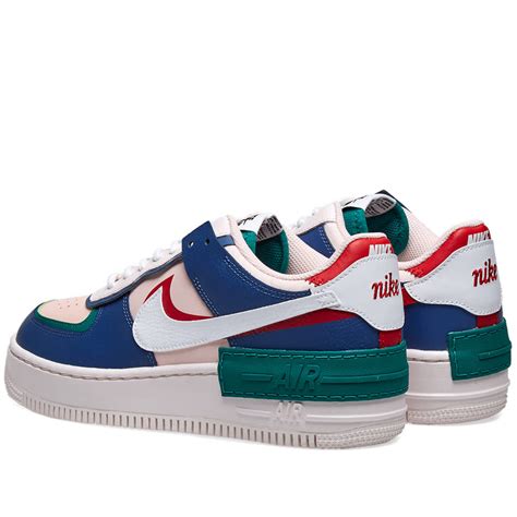 Nike air force 1 pixel weiß gr.41 limited edition. Nike Air Force 1 Shadow W Navy, White & Echo Pink | END.