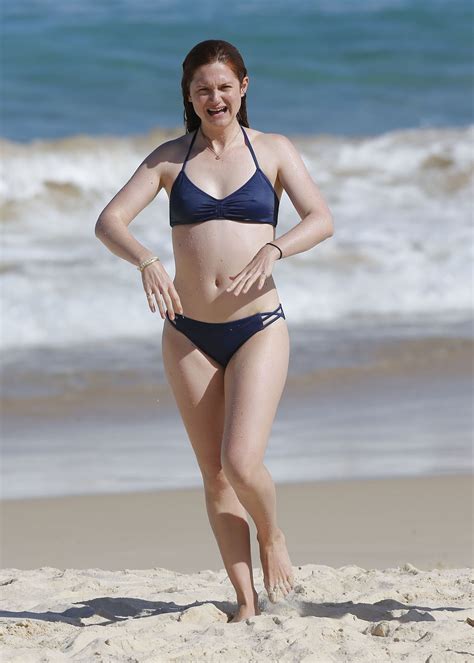 Bonnie Wright In A Bikini Bondie Beach In Sydney April 2019 • Celebmafia