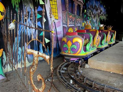Krewe Of Kreeps Ride At Six Flags New Orleans Abandoned Theme Parks